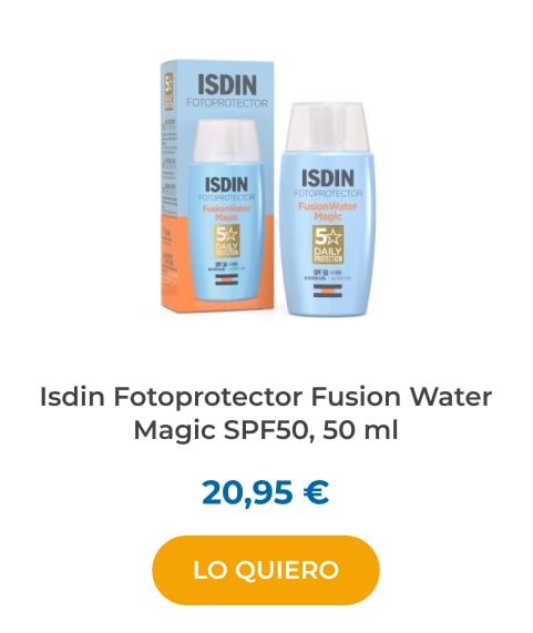 solar facial Isdin Fotoprotector Fusion Water Magic SPF50, 50 ml