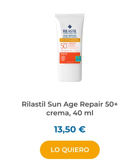 solar facial Rilastil Sun Age Repair 50+ crema, 40 ml
