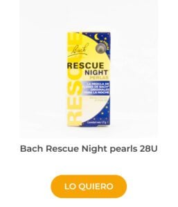 Bach Rescue night pearls para dormir