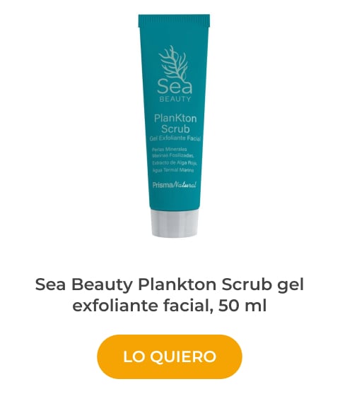 Sea beauty plankton scrub gel exfoliante facial 