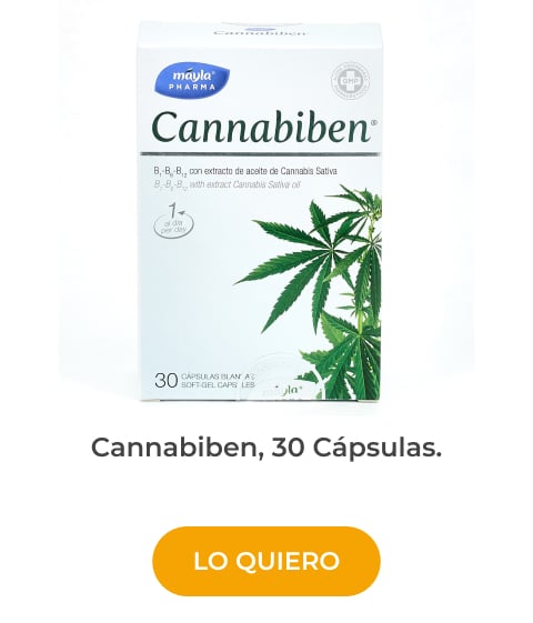 Cannabiben, 30 Cápsulas de cannabis 
