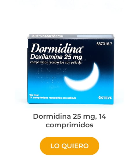 Dormidina 25 mg, 14 comprimidos