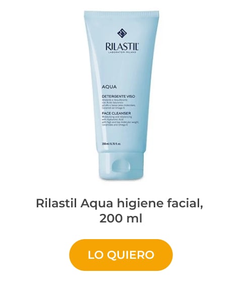 limpiador piel mixta sensible Rilastil Aqua higiene facial, 200 ml