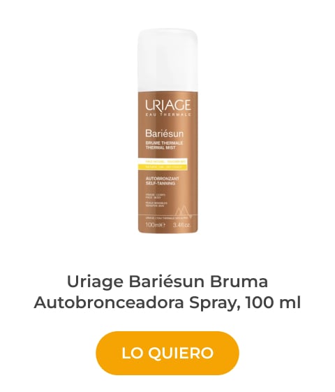 acelera el bronceado con Uriage Bariésun Bruma Autobronceadora Spray, 100 ml