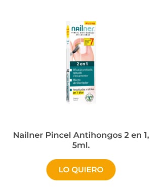 Nailner Pincel Antihongos 2 en 1, 5ml.