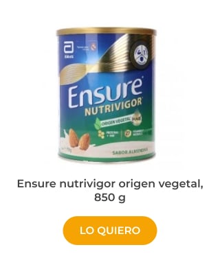 Ensure nutrivigor origen vegetal, 850 g