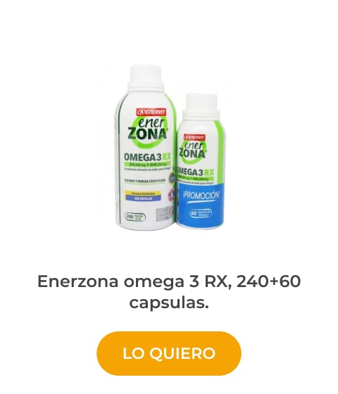 Enerzona omega 3 RX, 240+60 capsulas.