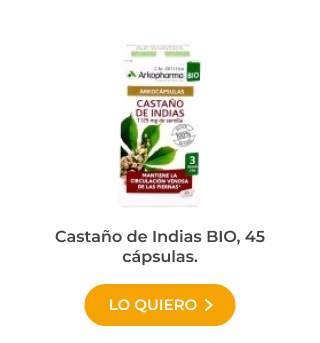 Arkocápsulas Castaño de Indias BIO, 45 cápsulas