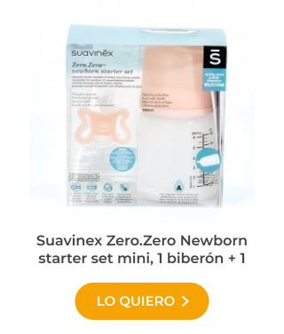 Suavinex Set Recién Nacido ZeroZero con Biberón + Chupete