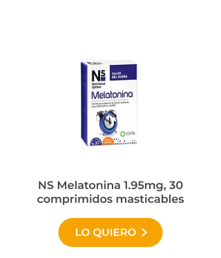 NS melatonina comprimidos masticables 