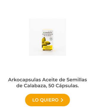 Arkocapsulas Aceite de Semillas de Calabaza, 50 Cápsulas.
