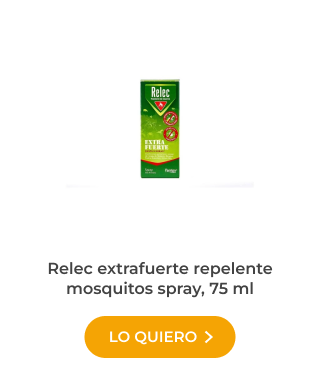 Relec extrafuerte repelente mosquitos spray, 75 ml
