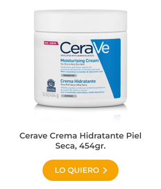 Cerave Crema Hidratante Piel Seca, 454gr.
