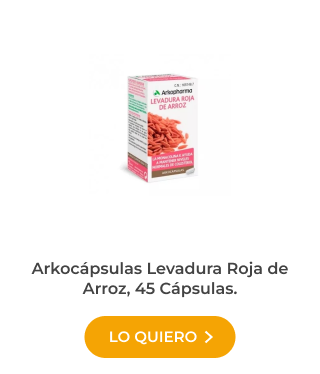 Arkocápsulas Levadura Roja de Arroz, 45 Cápsulas.
