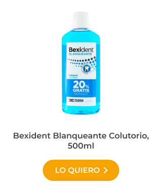 Enjuague bucal Bexident Blanqueante Colutorio, 500ml