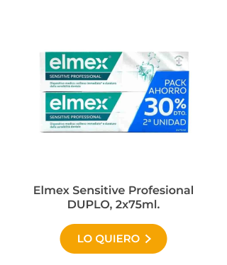 Elmex Sensitive Profesional DUPLO, 2x75ml. Producto para llagas en las encias

