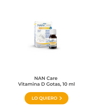 Vitaminas bebés NAN Care Vitamina D Gotas, 10 ml
