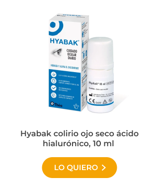 Hyabak colirio ojo seco ácido hialurónico, 10 ml
