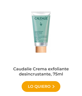 eliminar marcas acné, Caudalíe Crema exfoliante desincrustante, 75ml
