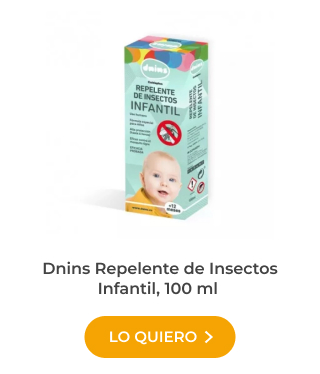 Dnins Repelente de Insectos Infantil, 100 ml
