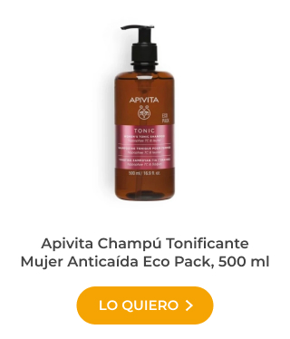 Apivita Champú Tonificante Mujer Anticaída Eco Pack, 500 ml