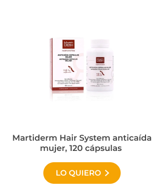 Martiderm Hair System anticaída mujer, 120 cápsulas

