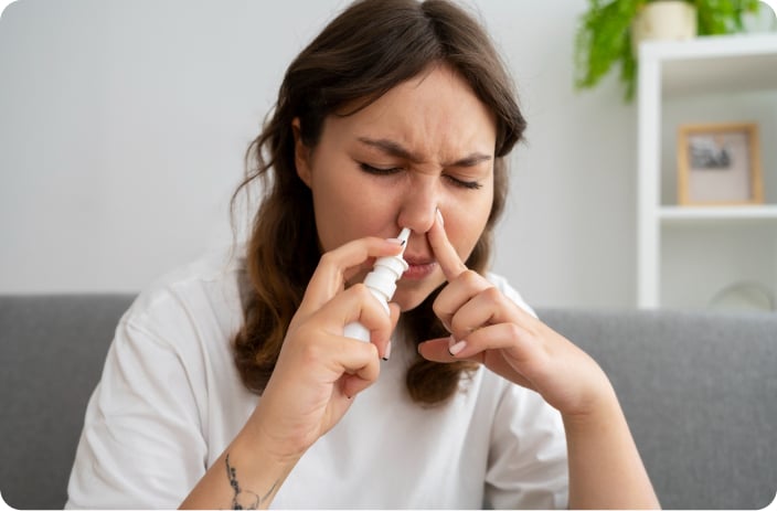Guía de limpieza nasal para adultos