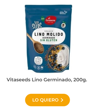 Vitaseeds Lino Germinado, 200g.