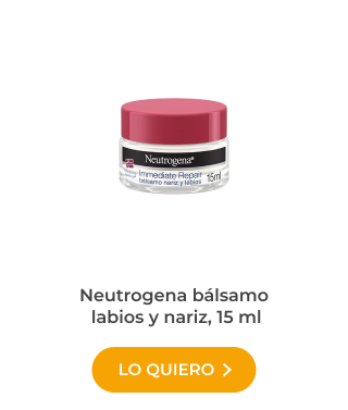 Neutrogena bálsamo labios y nariz, 15 ml
