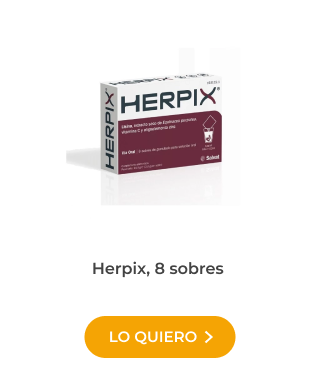Herpix, 8 sobres. Acelerar Cicatrización herpes
