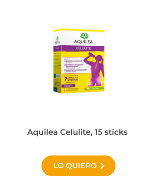 Nutricosméticos. Aquilea Celulite, 15 sticks