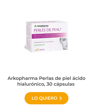 Arkopharma Perlas de piel ácido hialurónico, 30 cápsulas
